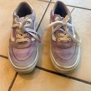 Kids Purple Vans Sneakers Size 2